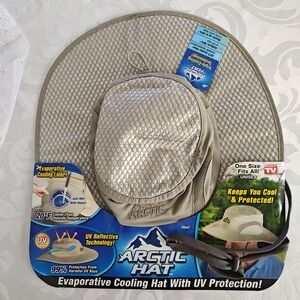 Arctic Hat Evaporative Cooling Hat with UV Protection - Tan